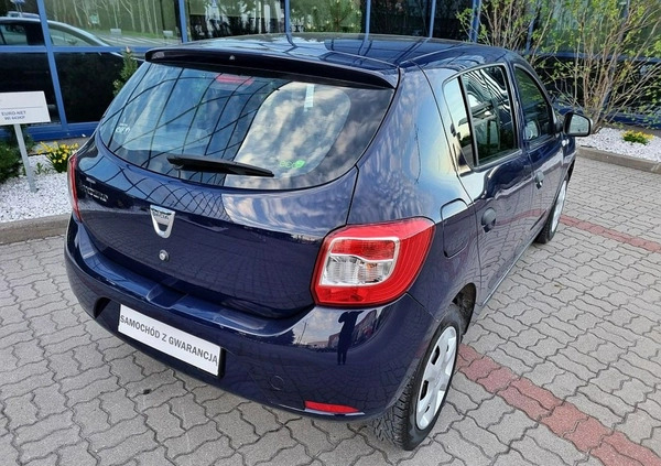 Dacia Sandero cena 21999 przebieg: 165000, rok produkcji 2014 z Słupsk małe 326